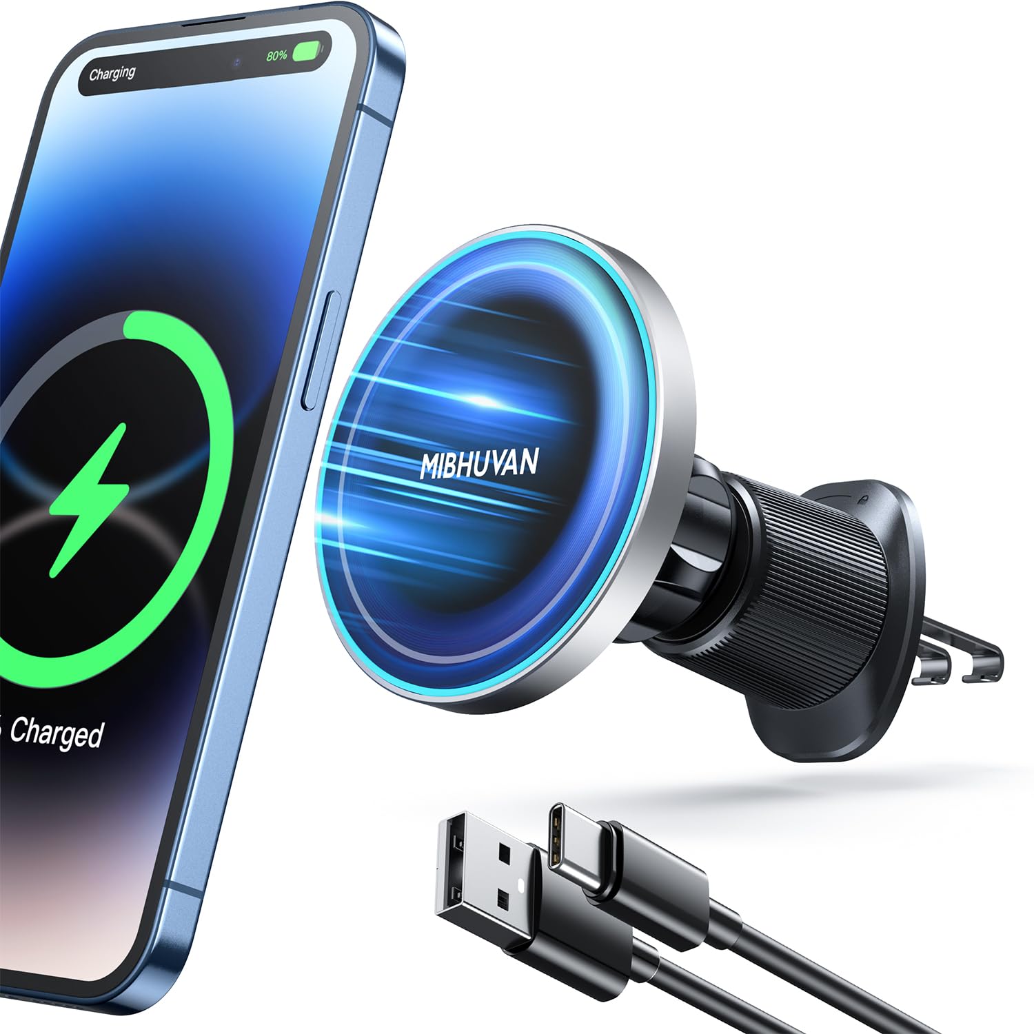 Mua Wireless Car Charger Mount [15W Fast Charging] for Magsafe