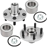 【Pair】 DRIVESTAR BR930598K Front Left&Right Wheel Hub & Bearing Assembly for Pontiac Vibe 2003-2008; for Toyota Celica 2000-2005; for Toyota Matrix 2003-2013; for Toyota Corolla 2003-2019
