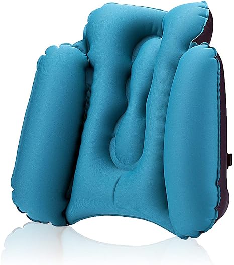 Amazon 腰と背中に絶妙にフィットする エルゴノミクス 3dエアー腰クッション Pro 腰枕 腰クッション 腰まくら オフィスチェア リモートワーク 車シート ライトブルー 腰枕 オンライン通販