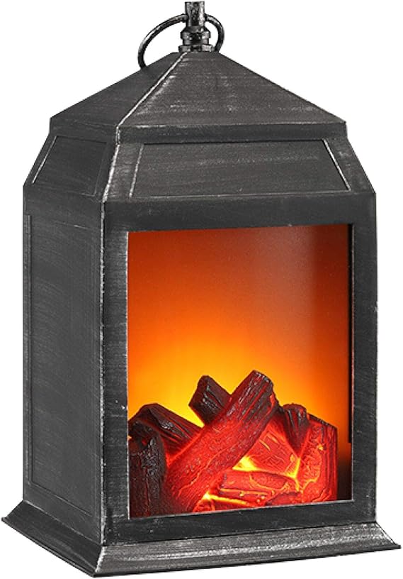 LED - Kaminlaterne: Amazon.de: Beleuchtung