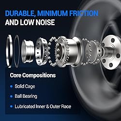 Autoround 515043 Front Wheel Bearing and Hub