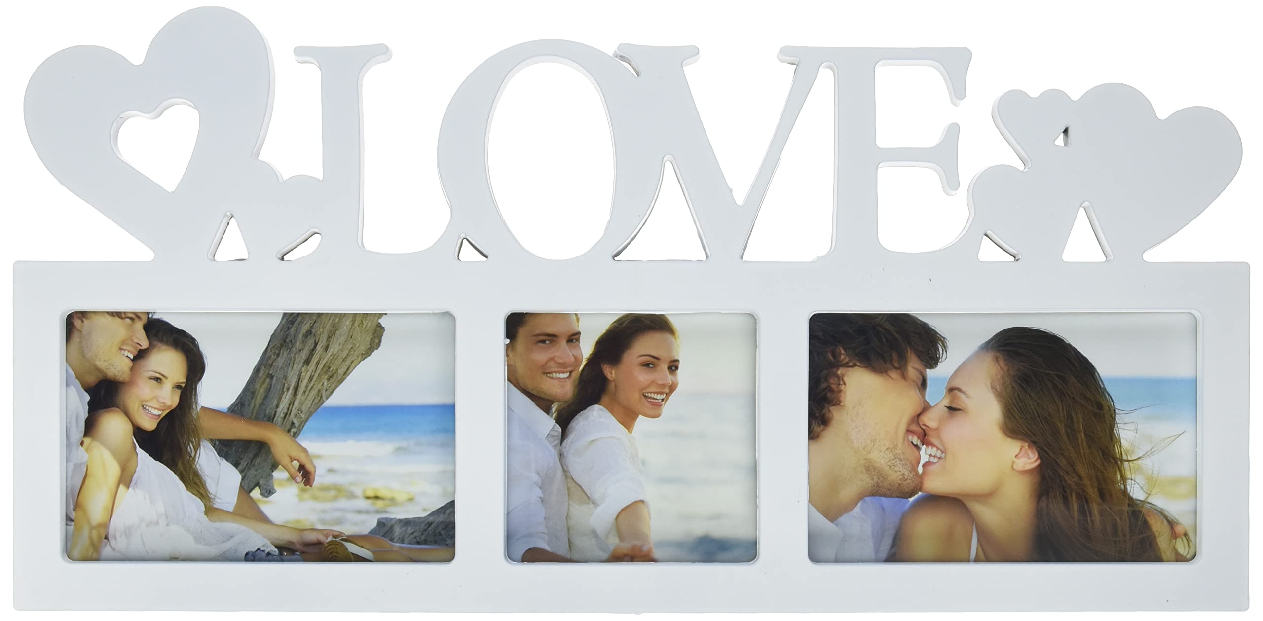 Hama Portrait Gallery Picture Frame, White, 10 x 15 cm