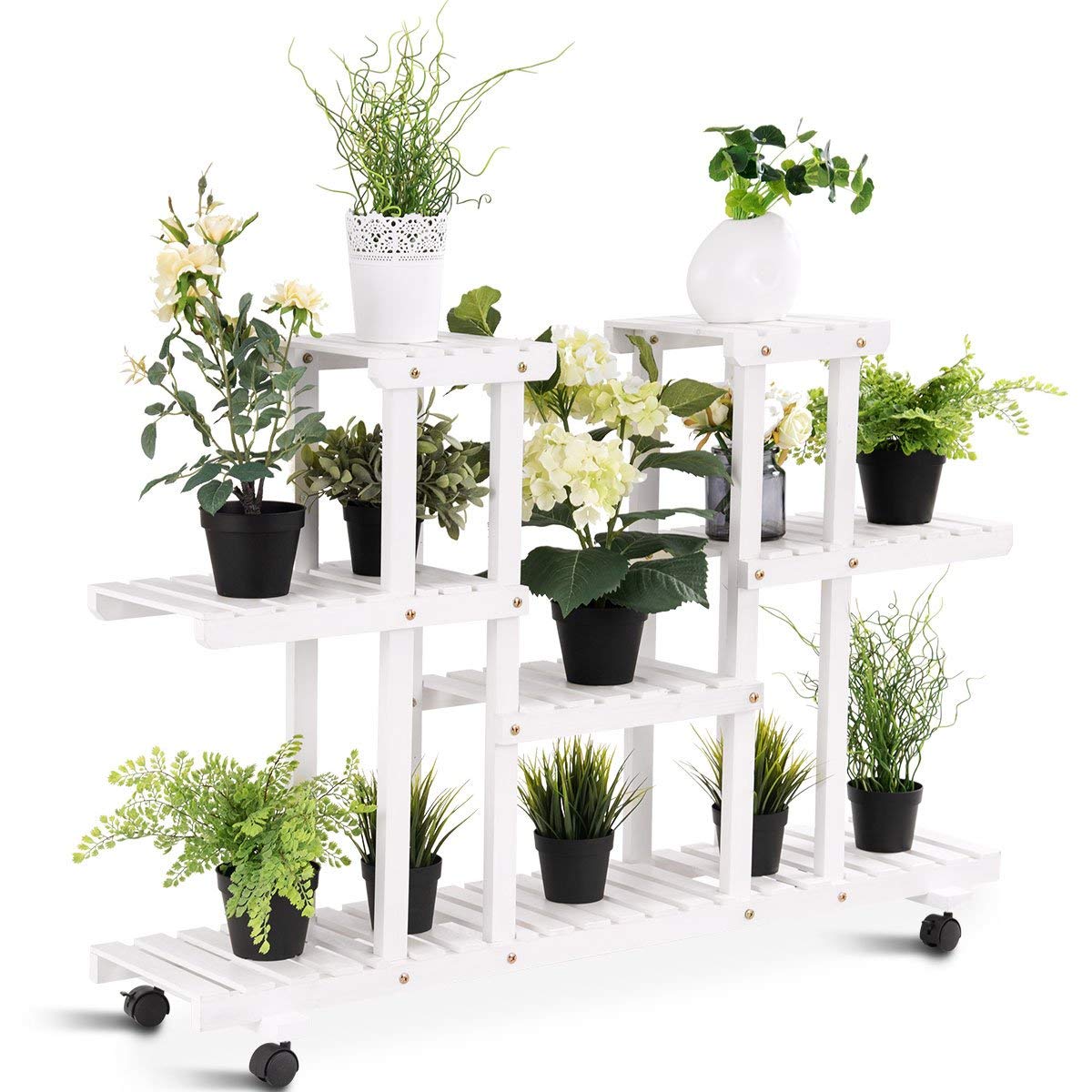 Best wood ladder pot rack