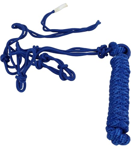Harrison Howard Pferdehalfter Aus Seil – Robustes Trainingshalfter Mit 4 Knoten, 1/4 Zoll Stark, Für Bessere Kontrolle