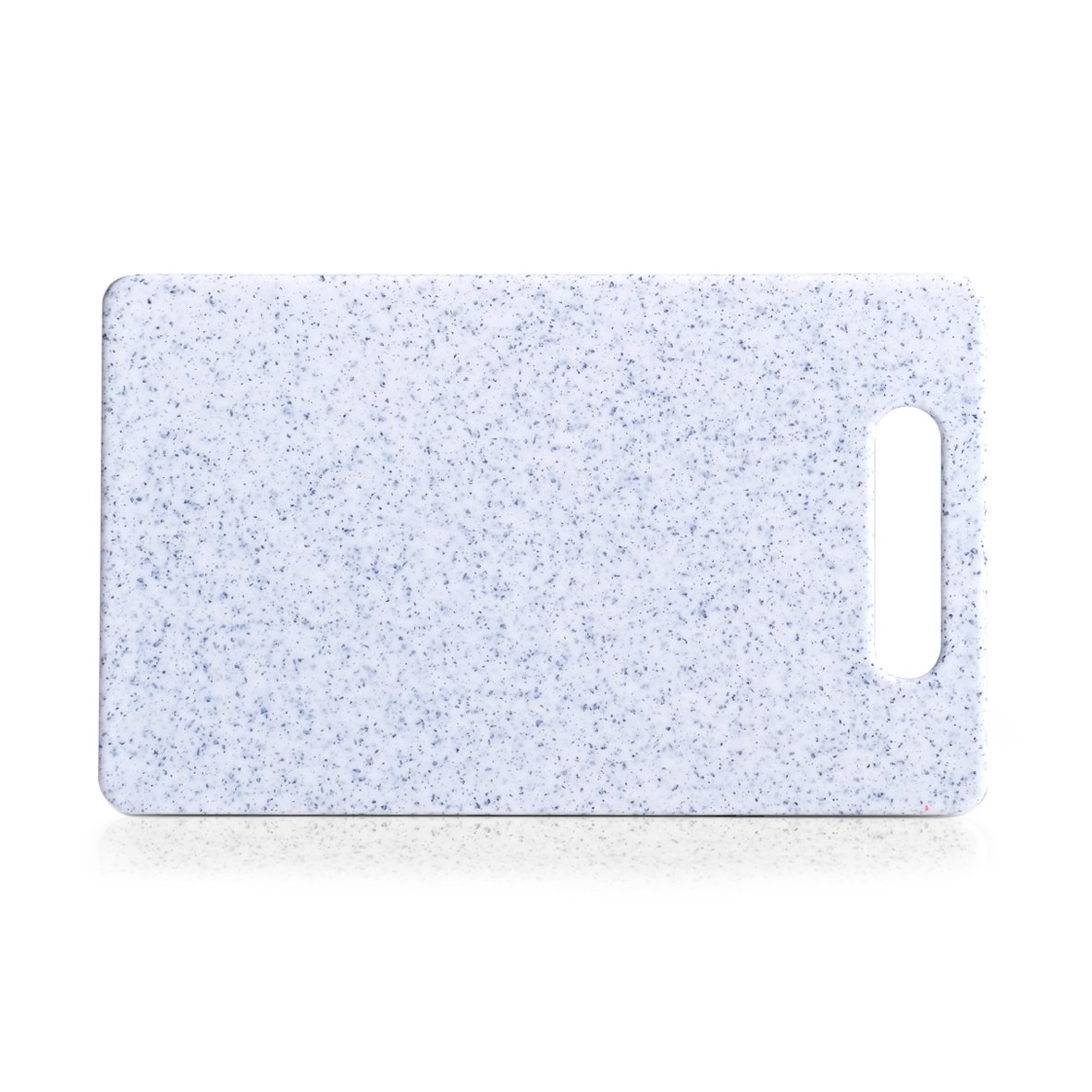 Zeller cutting board, plastic, Plastic, Light grey, ca. 25 x 15 cm