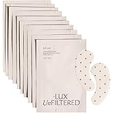 + Lux Unfiltered - Iced Latte Cooling Under Eye Patches - Eye Masks | Caffeine, Niacinamide &amp; Hyaluronic Acid Eye Mask (10 Pairs) - Depuffs, Brightens Dark Circles, Hydrates - Vegan, Cruelty-Free
