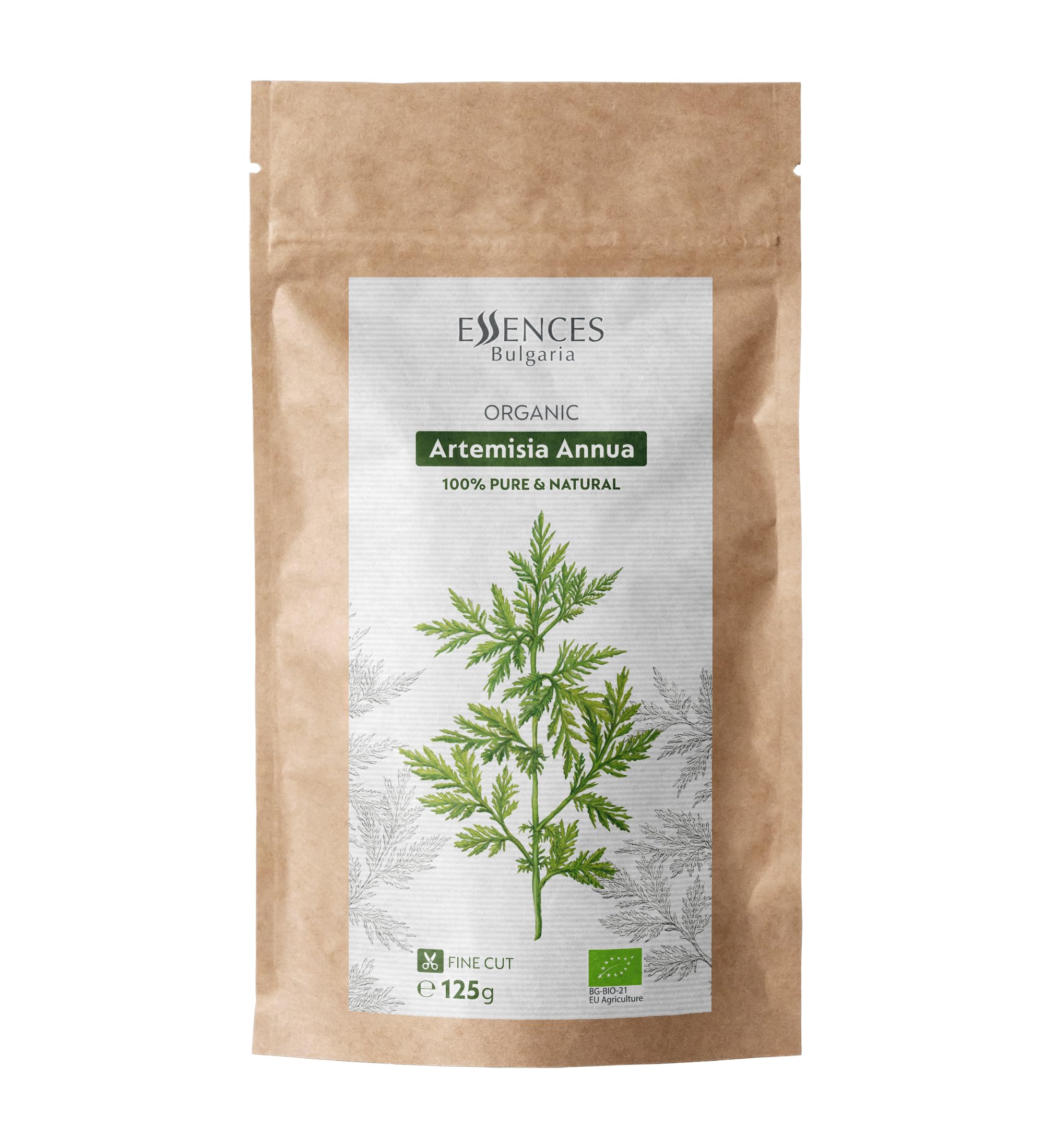 Organic Sweet Wormwood, Artemisia Annua – Dried Leaves and Flowers, 125 gr. | Premium Quality | Grown on Own Family Farm | No Artificial Additives or Preservatives