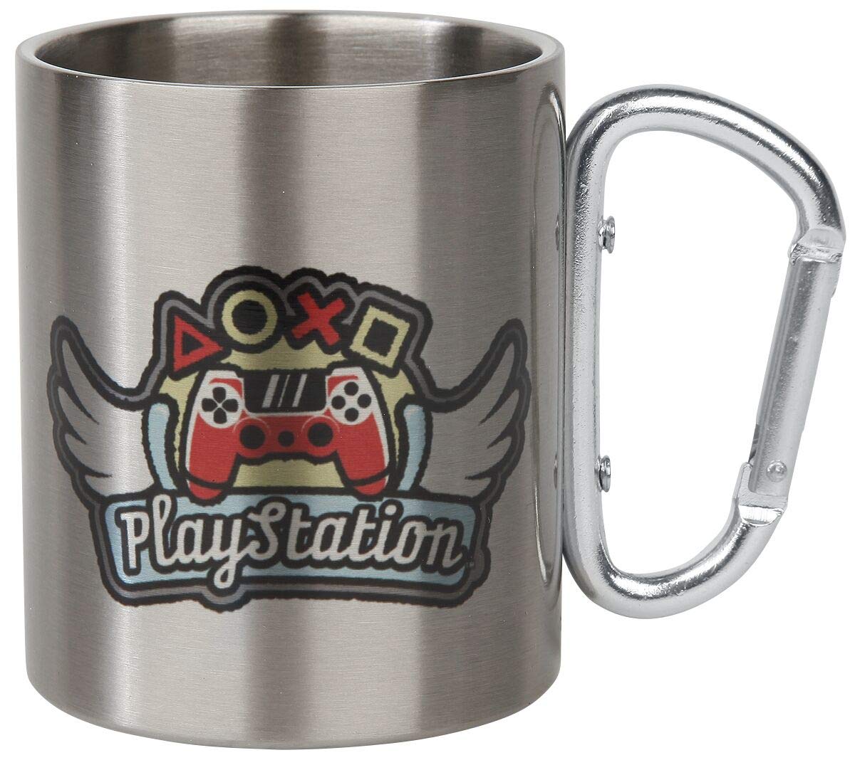 GB eye Playstation Wings Carabiner Mug