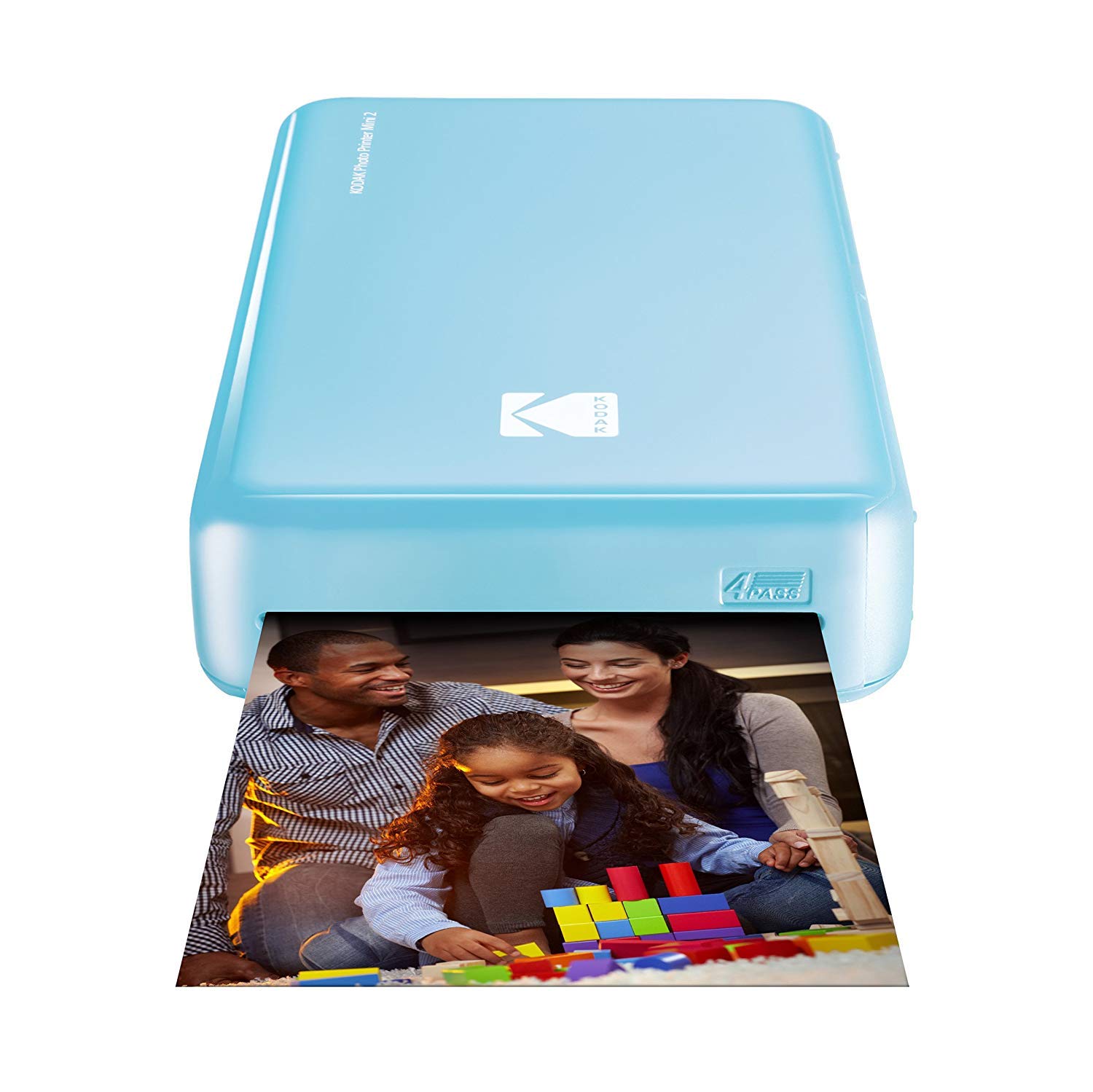 Ink \u0026 Laser Printers Compatible with iOS and Android Devices Kodak Mini 2  HD Wireless Mobile Instant Photo Printer with 4Pass Patented Printing  Technology Pink donmaint.co.uk