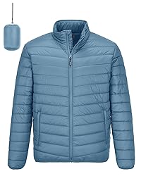 Outdoor Ventures Men's Lightweight Packable Puffer