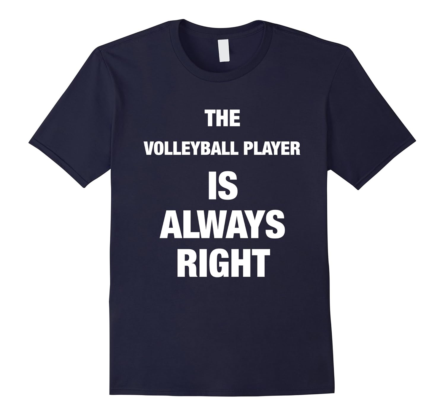 The Volleyball Player is Always Right Funny Shirt-ANZ