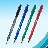 Paper Mate Flexgrip Ultra Retractable Ballpoint Pens 1.0mm Blue 12 Count view 5