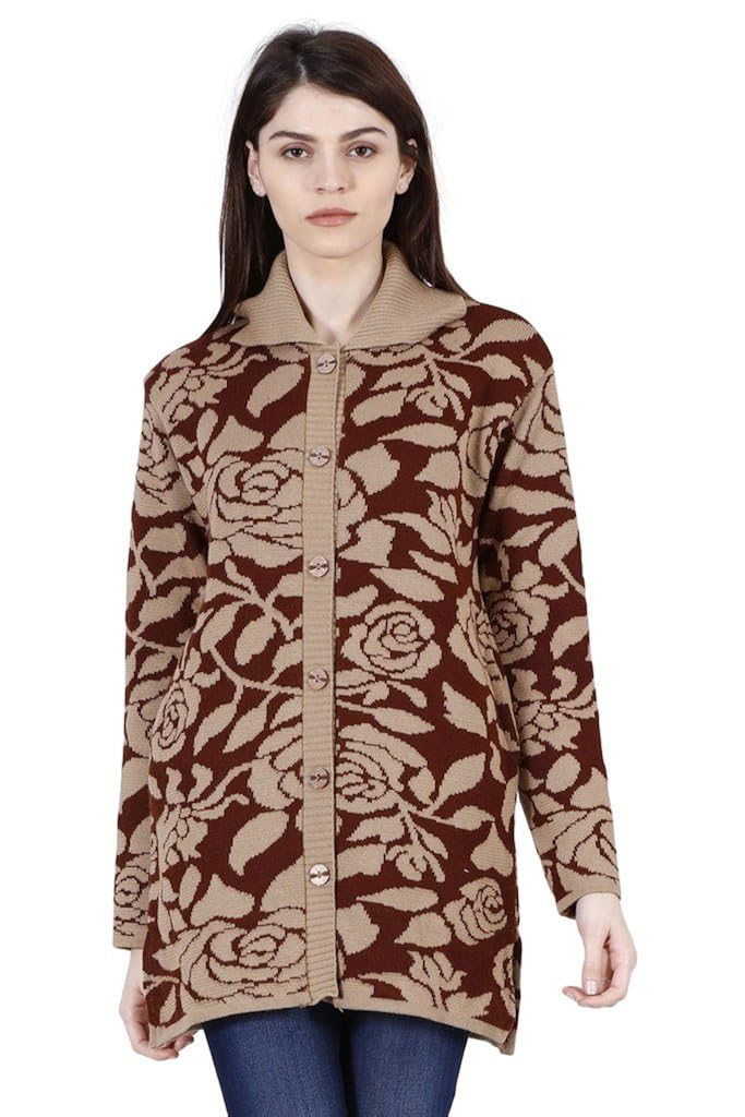 urban studio full sleeve woolen sweater for women