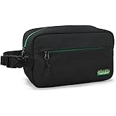Haimont Freezable Snack Lunch Bag with Buckle Handle, Reusable Freezer Small Cooler, Mini Insulated Bag for Work Travel, Black