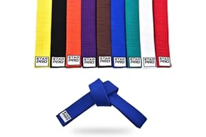 Starpro Martial Arts Belt - Lightweight Design for Karate Judo Taekwondo Training and Competition Belt - 240cm 280cm 320cm