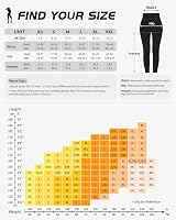 Cambivo Yoga Pants for Women High Waisted Leggings with Pockets Black view 3