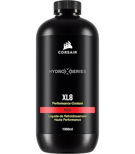 その他 CORSAIR HYDRO X SERIES XL8 1000ml Hydro X Series XL8 Performance Coolant 1L — Purple