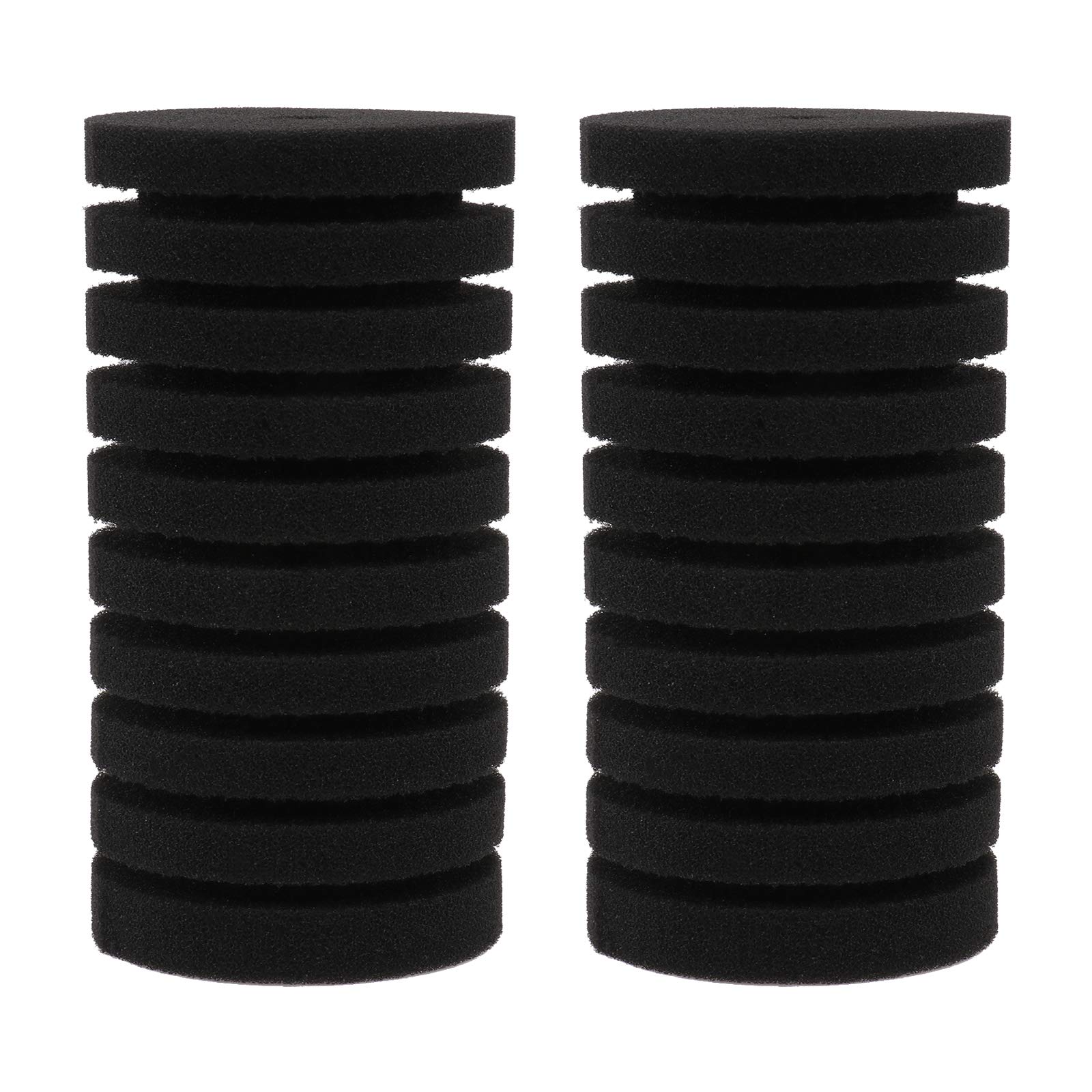ULTECHNOVO 2Pcs Aquarium Sponge Filters Replacement Fish Tank Filter Accessories Cleaning Sponge 4.25 X 2.36 X 2.36In Lightweight Durable Set