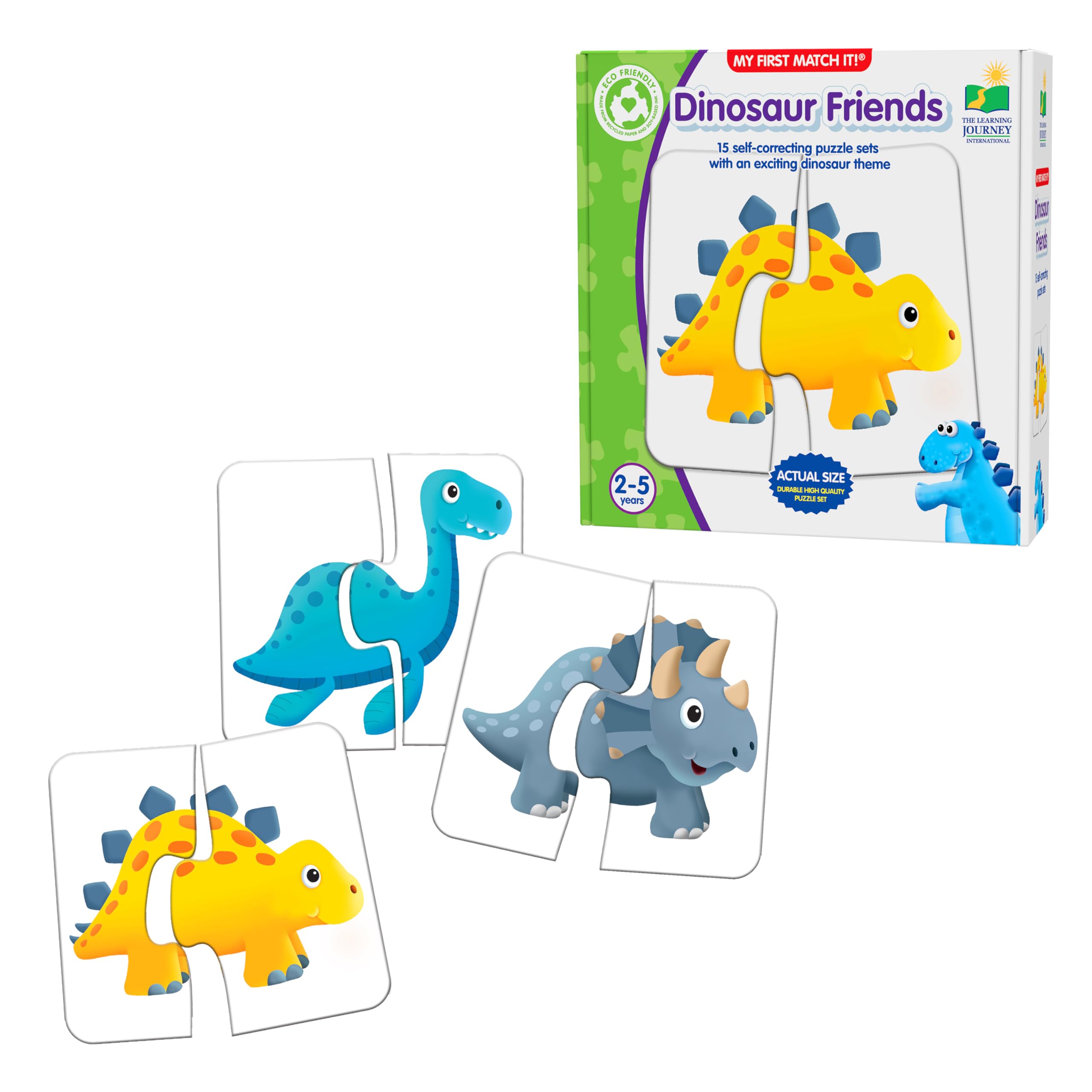 The Learning Journey: My First Match It - Dinosaurs