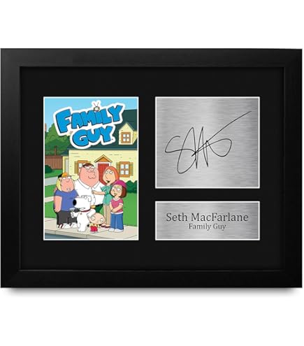 Amazon.com: HWC Trading Family Guy Seth MacFarlane Gifts Printed
