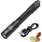 Nitecore MT2A Pro EDC Flashlight, 1000 Lumens, 279 Yard Beam, USB-C Rechargeable, Dual Power Compatibility, Compact Waterproof Slim Penlight, Including NitecoreS Sticker