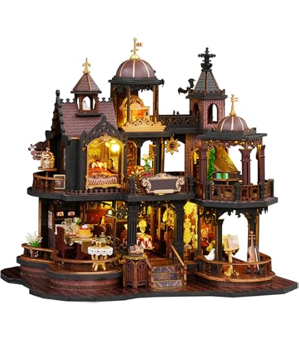Amazon.com: fifijoy Miniature Dollhouse Kit - DIY Jewelry Shop