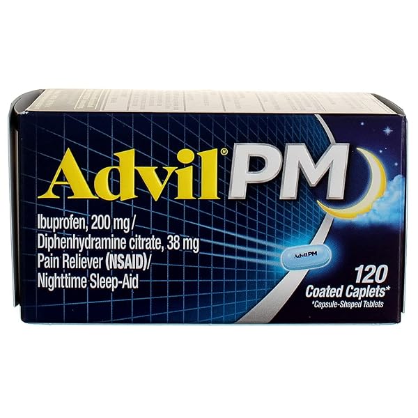 ADVIL PM CAPLETS 120 EA ( PACK OF 3)