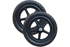 2PCS Bike Wheels for Kids 11 Inch Lightweight Replacement Balance Bike Wheel Repair Accessories