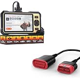THINKCAR THINKSCAN 662 OBD2 Scanner + Universal 16 Pin Male to Female OBD2 Extension Cable,Car Scanner Engine ABS SRS Transmission
