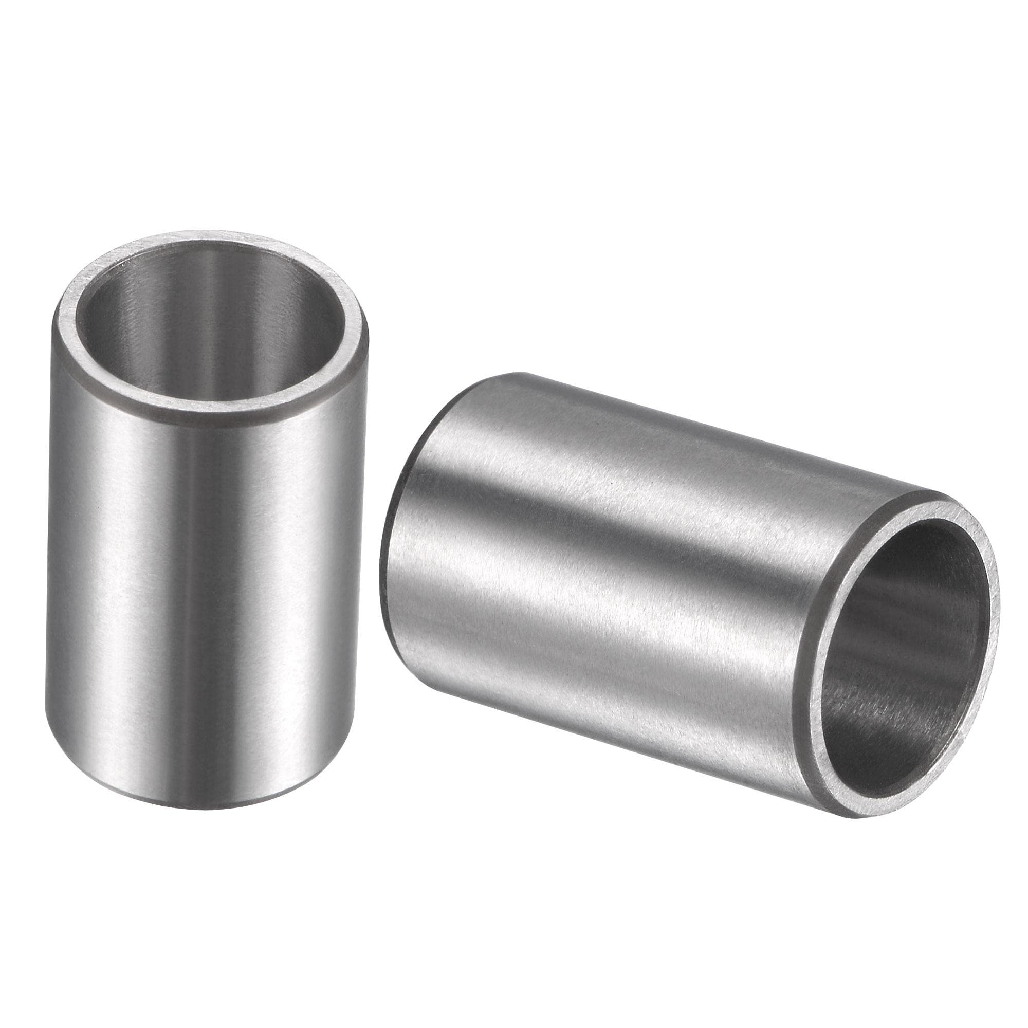 sourcing map Sleeve Bearings 8mmx10mmx16mm Chrome Steel Oilless Bushing 2pcs