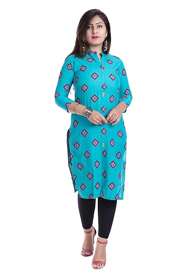 Women's Cotton Straight Kurta