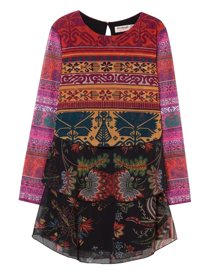 Desigual Mädchen Kleid Vest_oroya