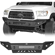 Hooke Road Steel Front Bumper With Winch Plate For Toyota Tundra 2007-2013 - Full Width, Off-Road - View #3