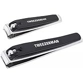 Tweezerman Combo Clipper Set Black/Stainless Steel