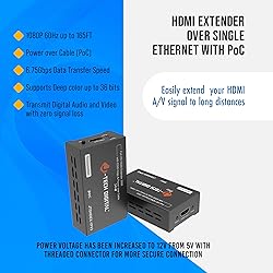 J-Tech Digital HDMI Extender 1080P 60Hz Over Single