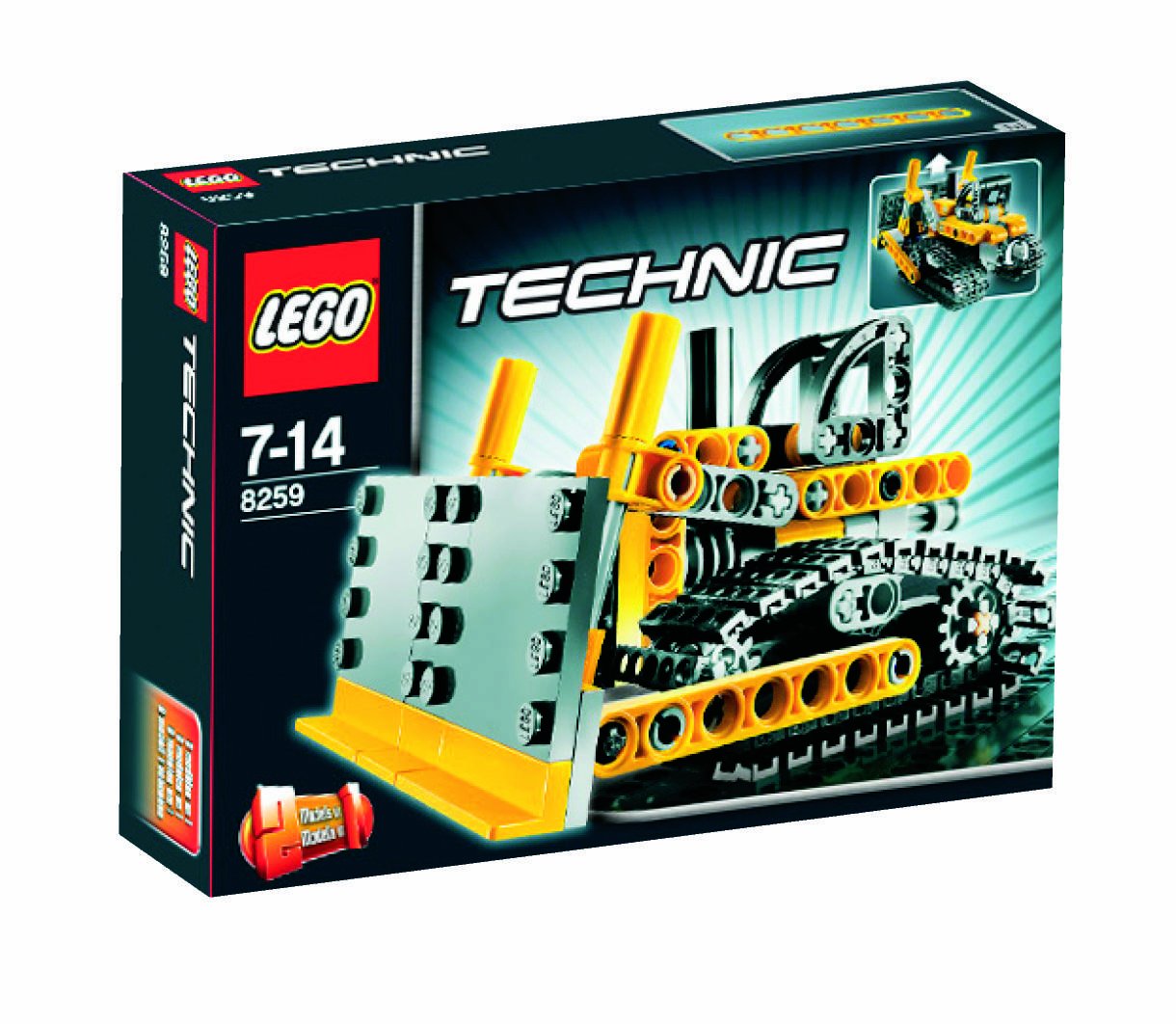 LEGO Technic 8259: Mini Bulldozer