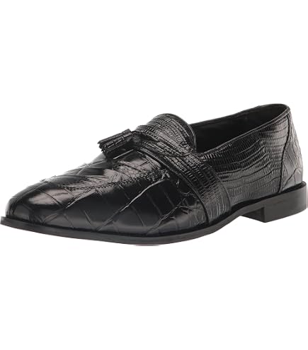 Amazon.com | Stacy Adams Men's Franz Tassel Slip-On Black 7 Medium