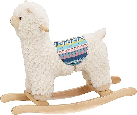 alpaca rocking horse
