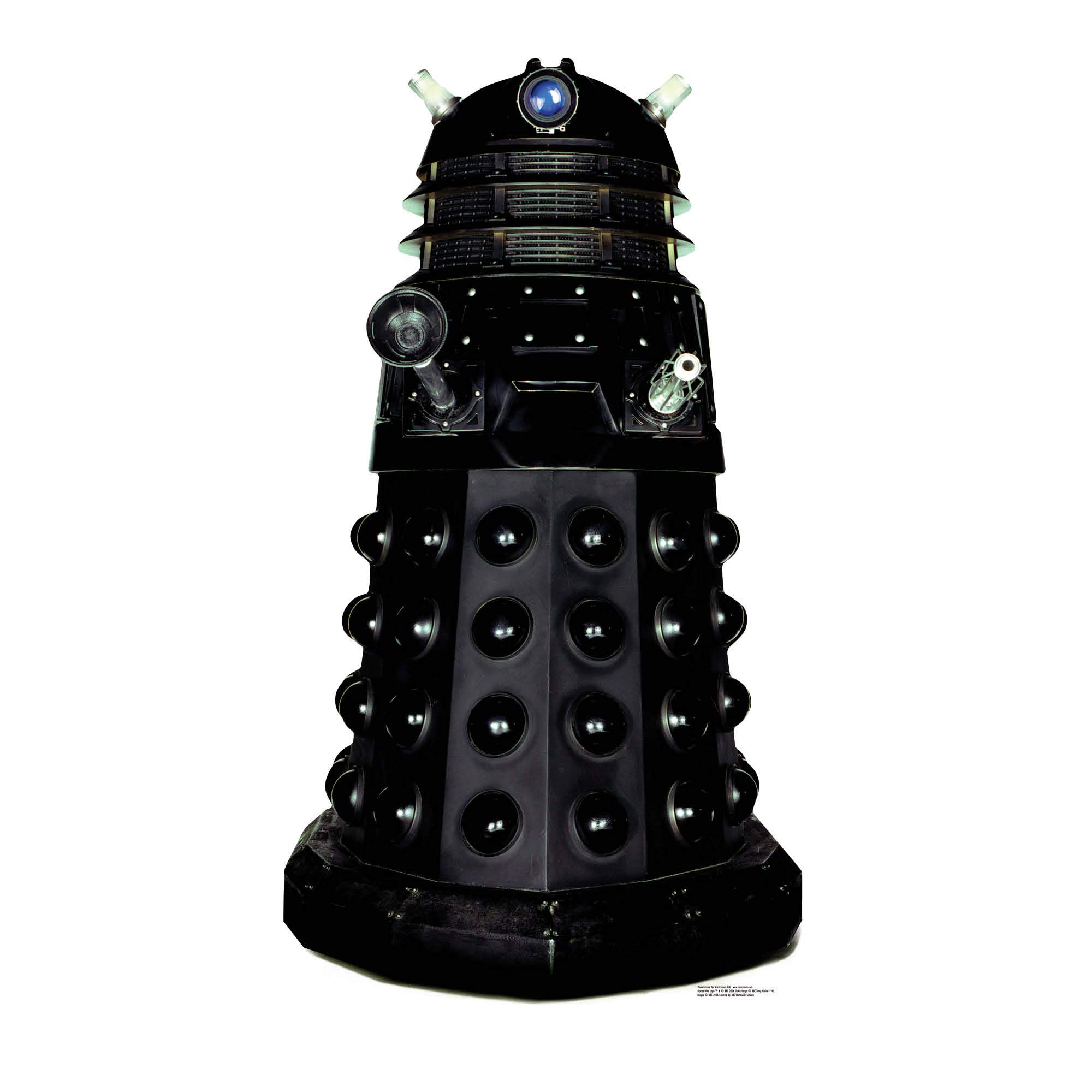 Star Cutouts SC11 Doctor Who Dalek Sec Lifesize Cardboard Cutout – Cult Dalek Variant Display for Sci-Fi Collectors