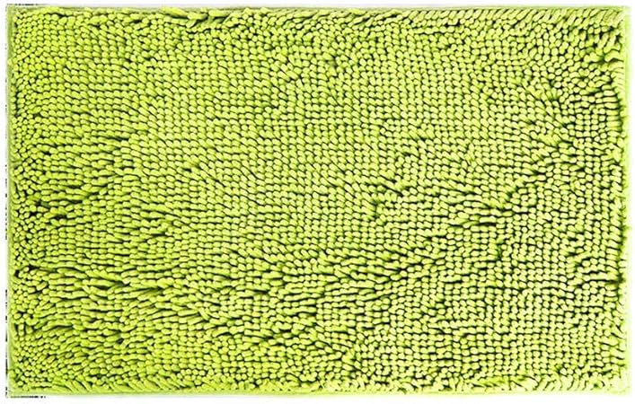 Amusingtao Antideslizante Chenilla Alfombrilla Baño, Fácil de Limpiar