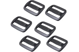 Baitoo Tri glide Slider,Heavy Duty Plastic Tri Glide Slide Buckle Strap sliders Adjusters for Backpack Strap Belt