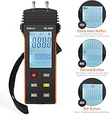 Kethvoz 189A Digital HVAC Manometer Pressure Gauge Monitor ±13.79kPa ±2.000Psi view 4