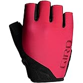 Giro Jag'ette Women Road Cycling Gloves - Raspberry/Dark Cherry (2024), Medium