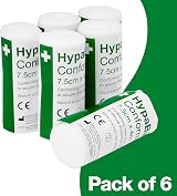 Safety First Aid Group HypaBand Conforming Bandages 7.5 cm x 4 m Pack 6 view 6
