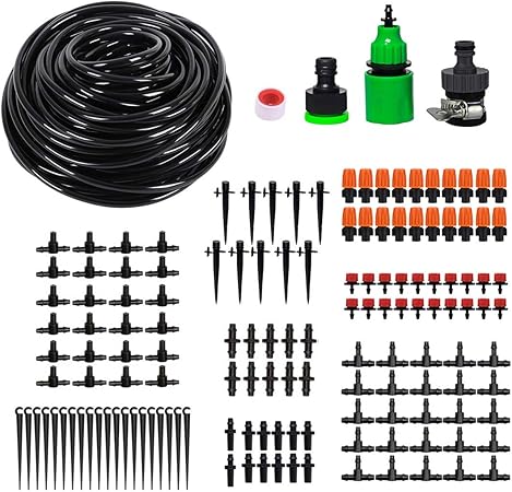 Amazon Com Drip Irrigation Garden Irrigation System Diy Plant
