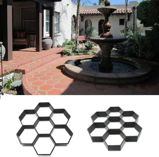 Picturer7 Moldes de Piedra de Afeitar con Forma de Hexágono, para ...