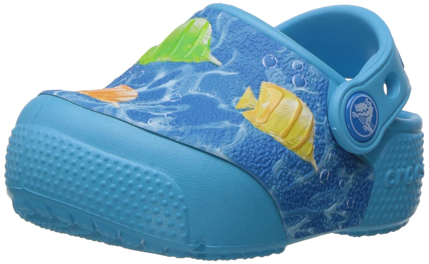 light up fish crocs