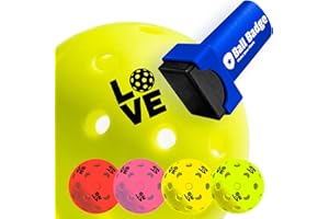 HODL 21 Ball Badge Pickleball Stamp – Pickleball Ball Marker to Mark & Identify Pickleballs, Durable Clean Print for Easy Rec