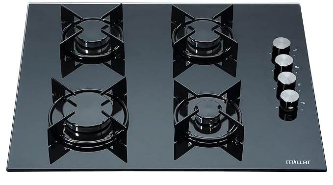 Millar gh6040 X eb-et placas de horno vidrio templado con 4 ...