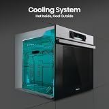 Hisense BI62211CX 77 Litre Built In Electric Single Oven Black view 8